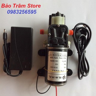Bộ máy bơm tăng áp mini 12v tự đông ngắt 65W FL3203 kèm nguồn 12V6A cao cấp DelTa