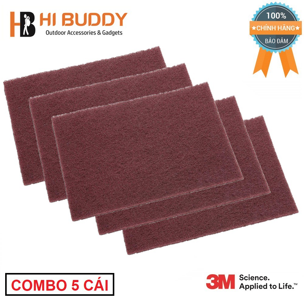 Combo 5 Miếng Nhám Scotch Brite 3M 07447