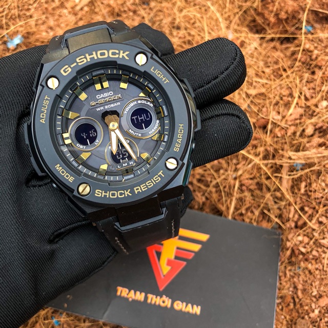 Đồng hồ nam Casio G-shock GST-S300GL-1A - Kích thước vỏ : 55,9×49,3×15,3mm