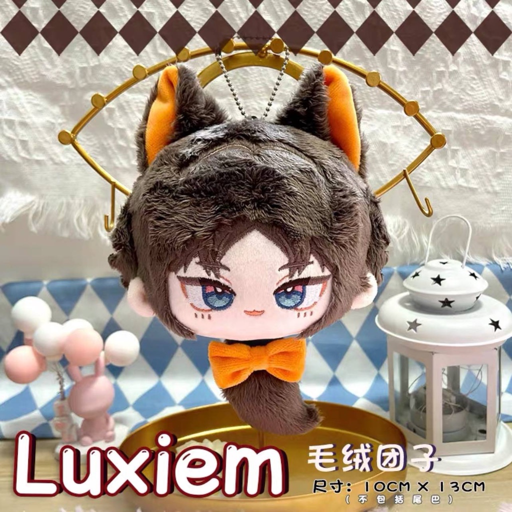 Ag Luxiem Móc Khóa Búp Bê Nhồi Bông Anime Mysta Shu Ike Luca NIJISANJI GIft