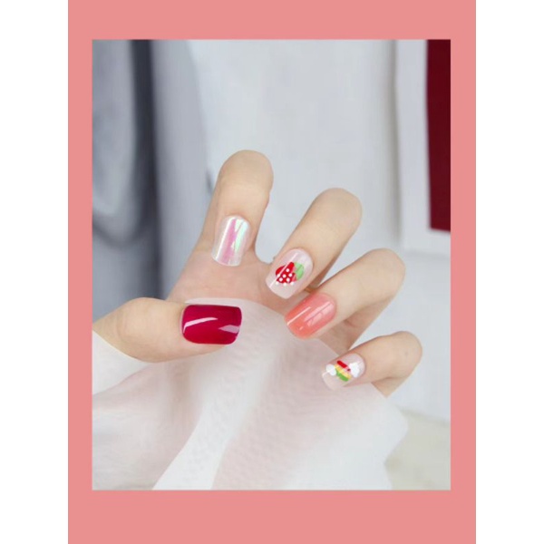 NailBox 149 SUMMER - {Sẵn Keo sau móng} - HỘP 30 MÓNG DÁN CAO CẤP GODDEED BỘ SƯU TẬP MÓNG DÁN CAO CẤP