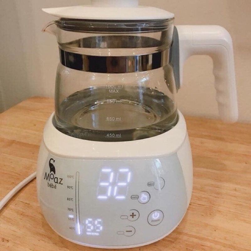 Bình đun nước đa năng moaz bébé mb-002 chính hãng