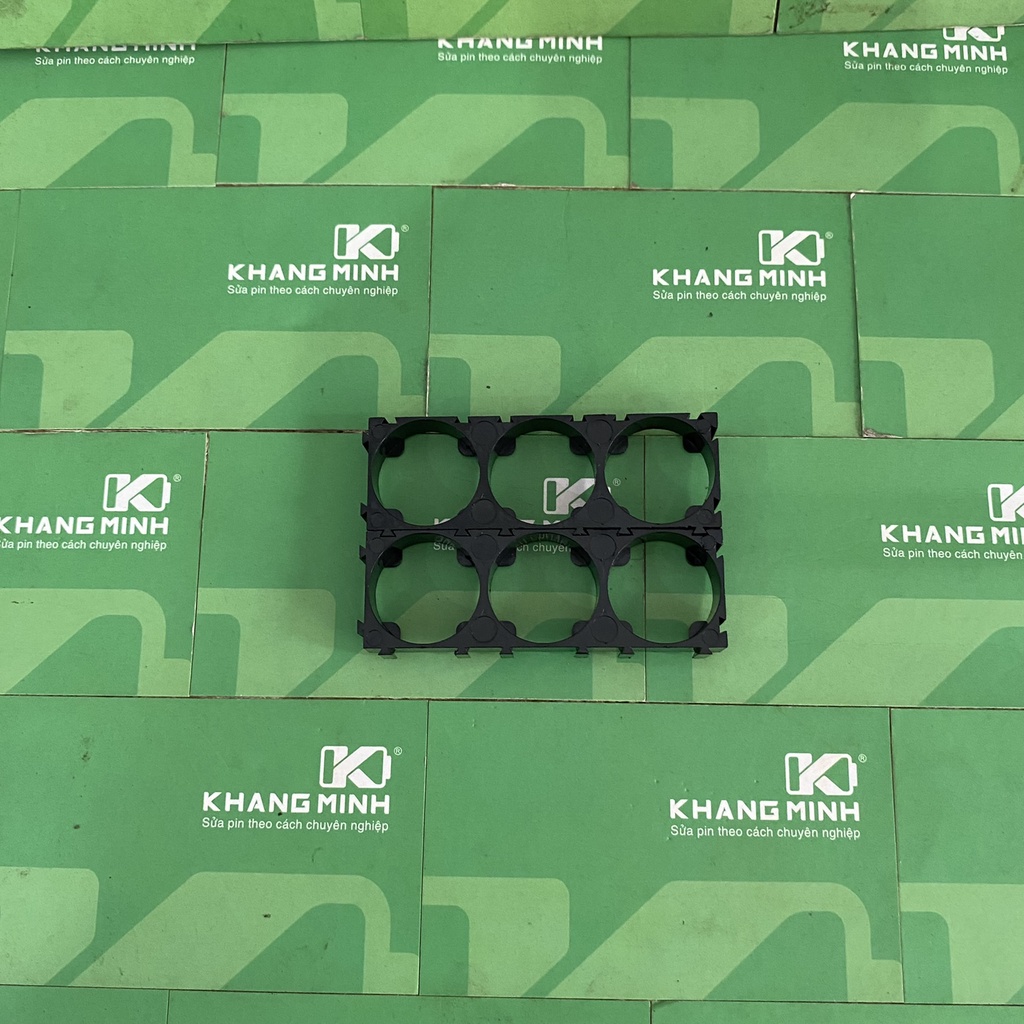 Đế ghép 3 pin 21700, giữ và cố định pin nhằm tạo khối pin kích thược lớn theo yêu cầu