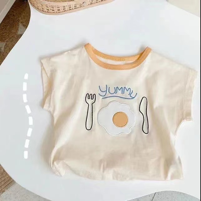 Bộ Áo Sơ Mi Cotton Không Tay Dáng Rộng Họa Tiết Hoạt Hình Theo Phong Cách Mùa Hè Hàn Quốc Dành Cho