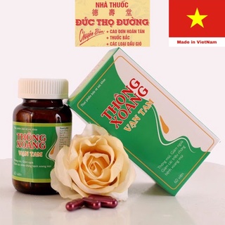 Thông xoang vạn tam - hỗ trợ thông xoang, thông mũi - thông xoang tán