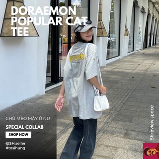 [𝗟𝗲𝘃𝗲𝗻𝘁𝘀] Áo thun 𝗧𝗘𝗘 𝗗𝗢𝗥𝗔𝗘𝗠𝗢𝗡 𝗣𝗢𝗣𝗨𝗟𝗔𝗥 𝗖𝗔𝗧 ®️(𝗥𝗲𝗮𝗹) - 𝑯𝒂̀𝒏𝒈 𝒄𝒉𝒊́𝒏𝒉 𝒉𝒂̃𝒏𝒈