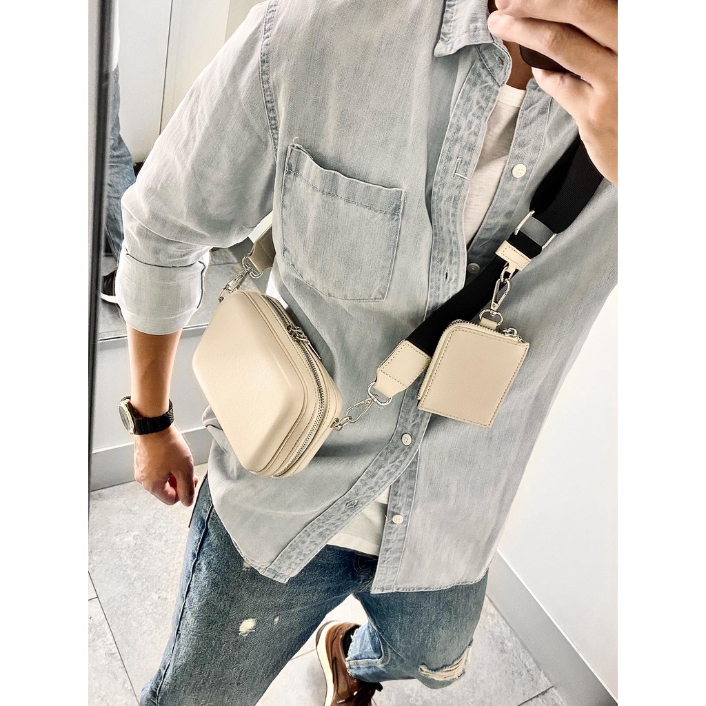 Túi Đeo Chéo Dáng Hộp