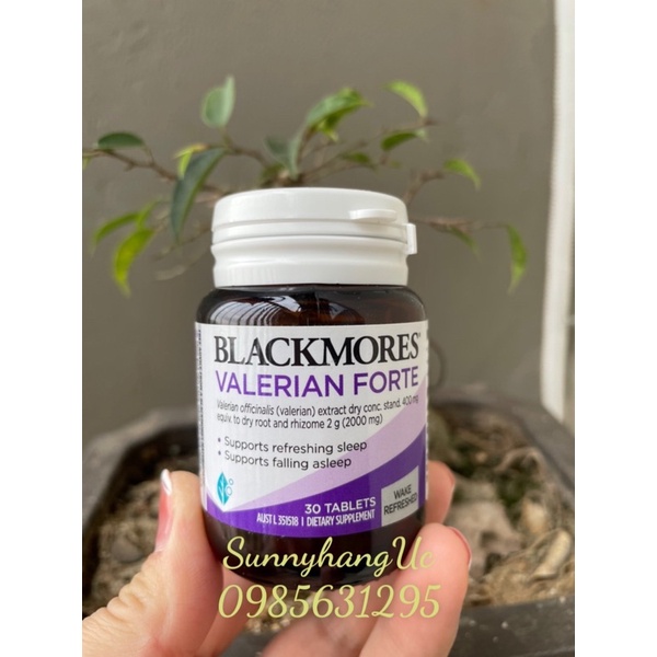 Viên Uống Hỗ Trợ Giấc Ngủ Valerian Forte 2000mg Blackmores.