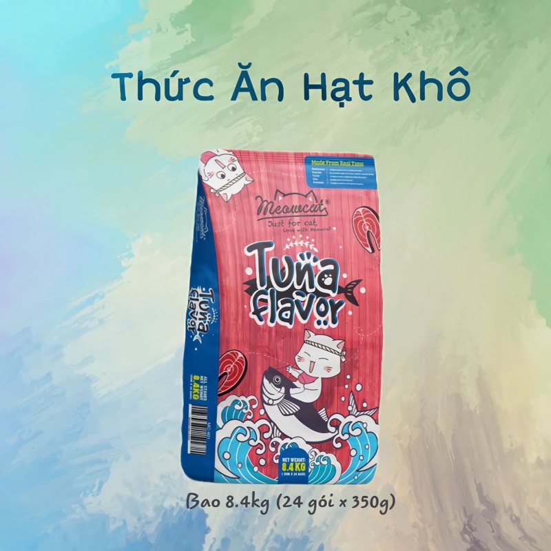 Hạt khô cho mèo - cá ngừ (bao 8.4kg)