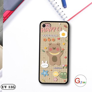Ốp lưng iPhone 7-iPhone 8-iPhone SE 2020 nhám viền dẻo