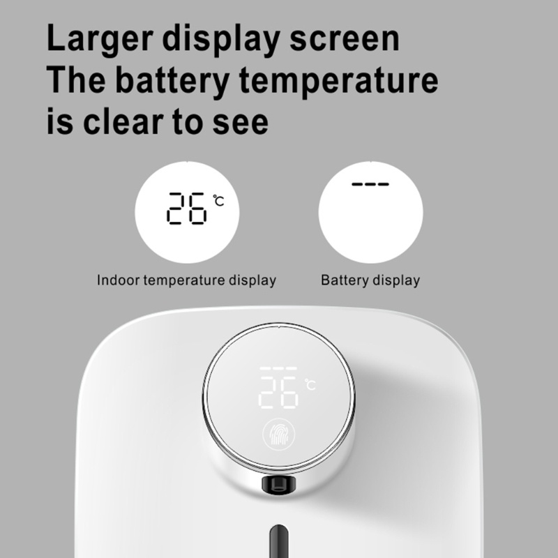 Hộp Đựng Xà Phòng Gắn Tường Cảm Biến Thông Minh Có Thể Sạc Lại