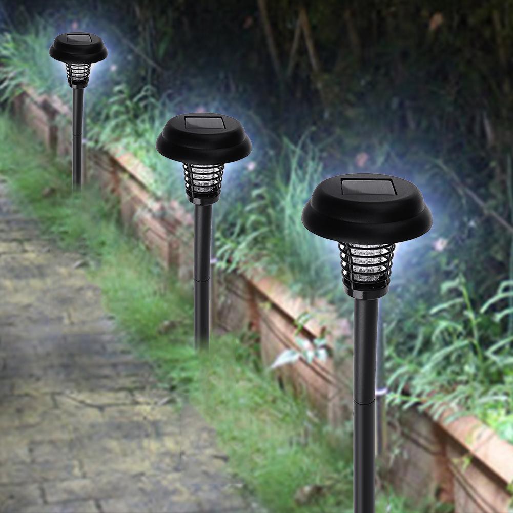 Đèn LED bắt muỗi và côn trùng sử dụng năng lượng mặt trời