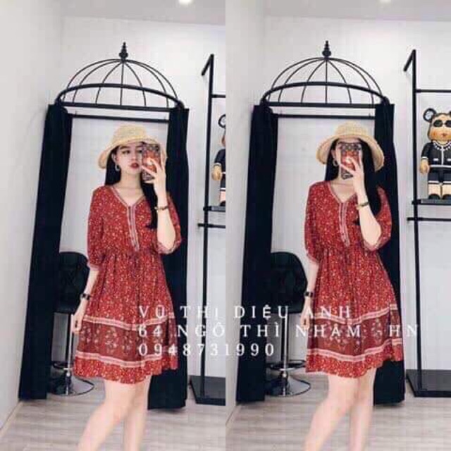 Đầm váy sò vintage