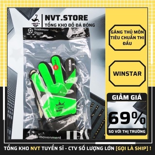 Bao tay thủ môn mẫu mới nhất thương hiệu Winstar dành cho trẻ em, găng tay bắt bóng siêu mềm, siêu dính