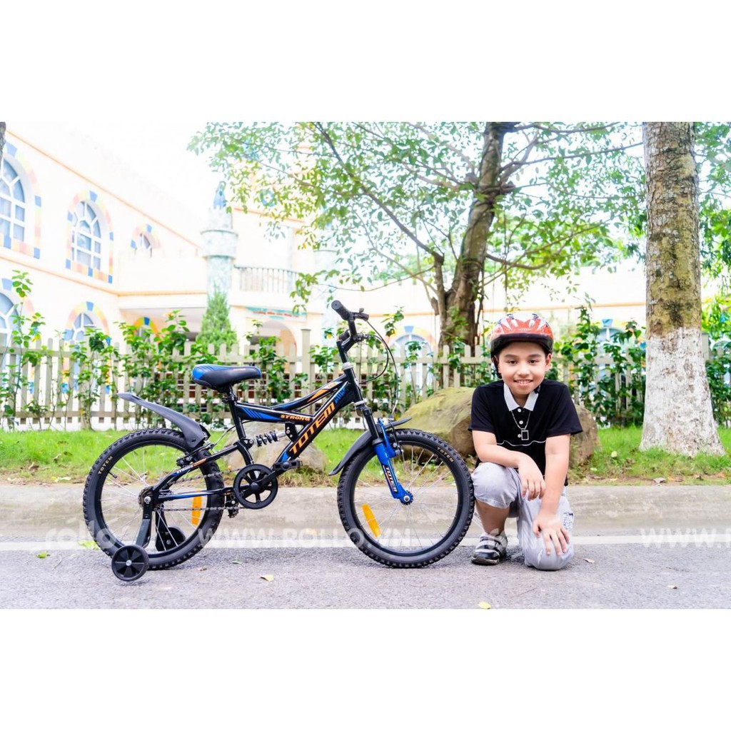 Xe đạp trẻ em 💕𝑭𝑹𝑬𝑬𝑺𝑯𝑰𝑷💕 Xe đạp TOTEM 912 18 inch [CHÍNH HÃNG]