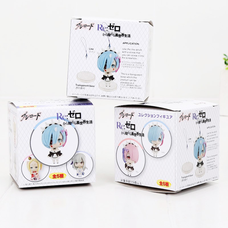 [thanh lý bán lỗ] Mô hình Nendoroid Petite: Re:Zero Kara Hajimeru Isekai Seikatsu Collection Figure [NEN]