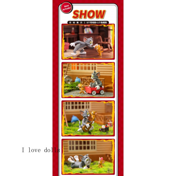 Mô Hình Nhân Vật TOM Và JERRY Dễ Thương