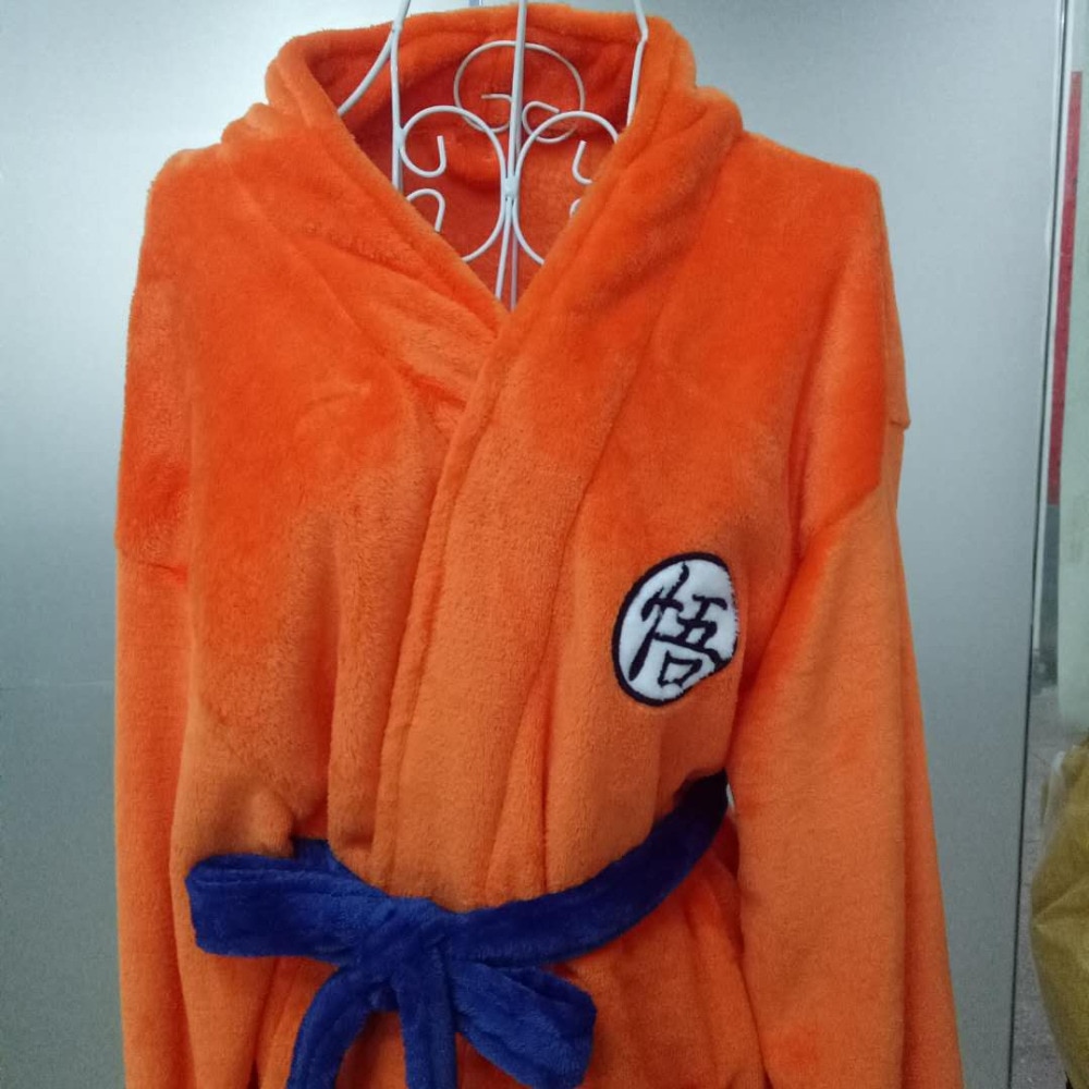 Áo choàng tắm kiểu kimono vải flannel dày in hình rồng Anime cho người lớn | BigBuy360 - bigbuy360.vn