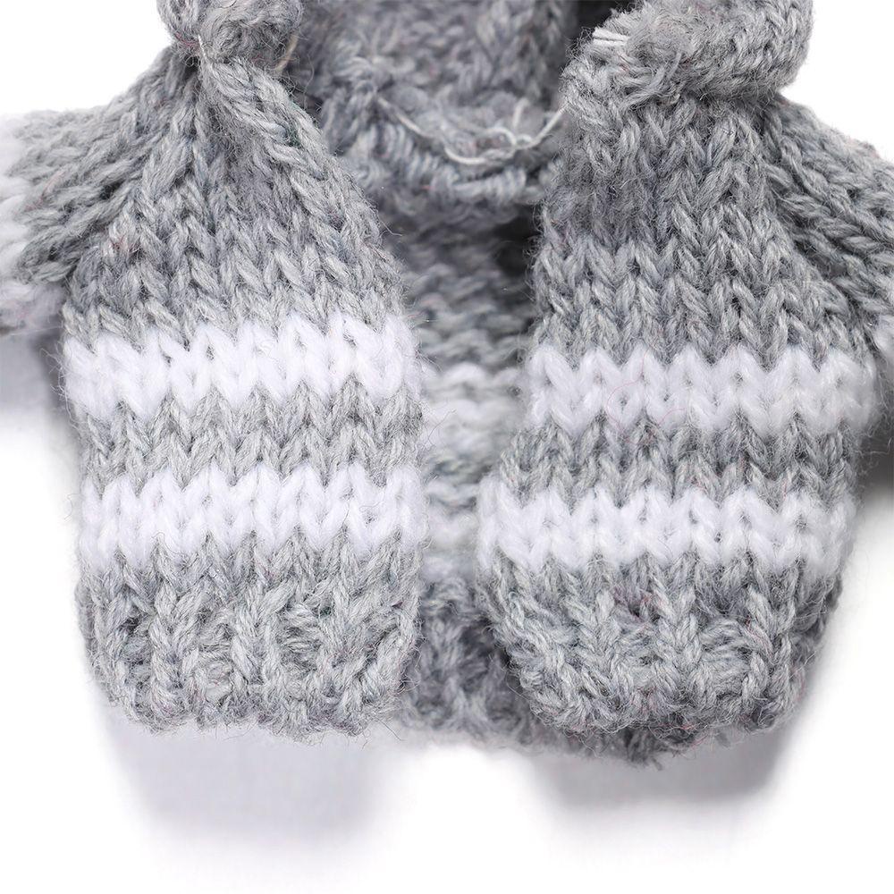 Áo Sweater Dệt Kim Thủ Công Màu Cầu Vồng Cho Búp Bê