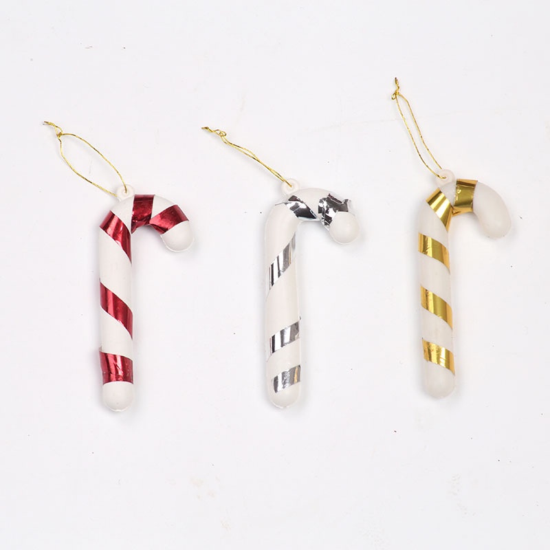 Bộ 6 cây kẹo treo trang trí cây thông Giáng sinh năm mới DIY