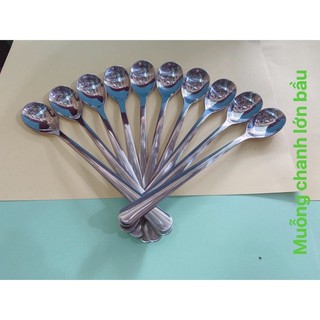 Thìa inox sinh tố ( Combo 10 chiếc)