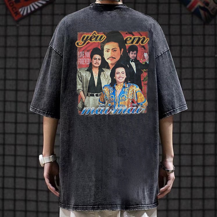 Áo thun Love You Forever Tee Wash