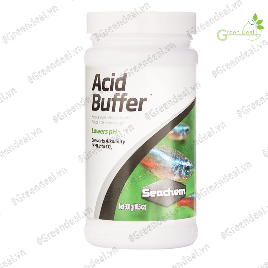 SEACHEM - Acid Buffer  | Ổn định pH 5.0-8.0 cho hồ cá thủy sinh