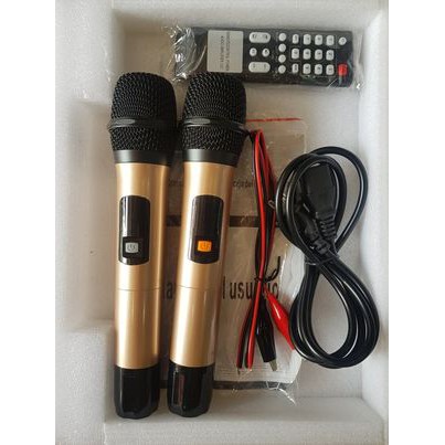 Loa kéo Karaoke Bluetooth JBA J-1507: Bass 40, Có 2 Micro không dây đi kèm