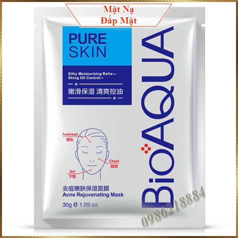 Mặt nạ cho da mụn Bioaqua Pure Skin BPS2 | Thế Giới Skin Care