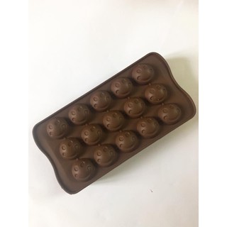 Khuôn silicon mặt cười
