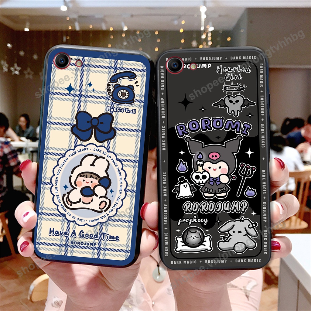 Ốp lưng Realme 1 / Realme 2 / Oppo F7 Youth trái tim gấu thể thao , smile mặt cười cực cute