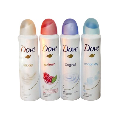 Xịt khử mùi Dove 150ml Nhập Từ Mỹ Cực Thơm