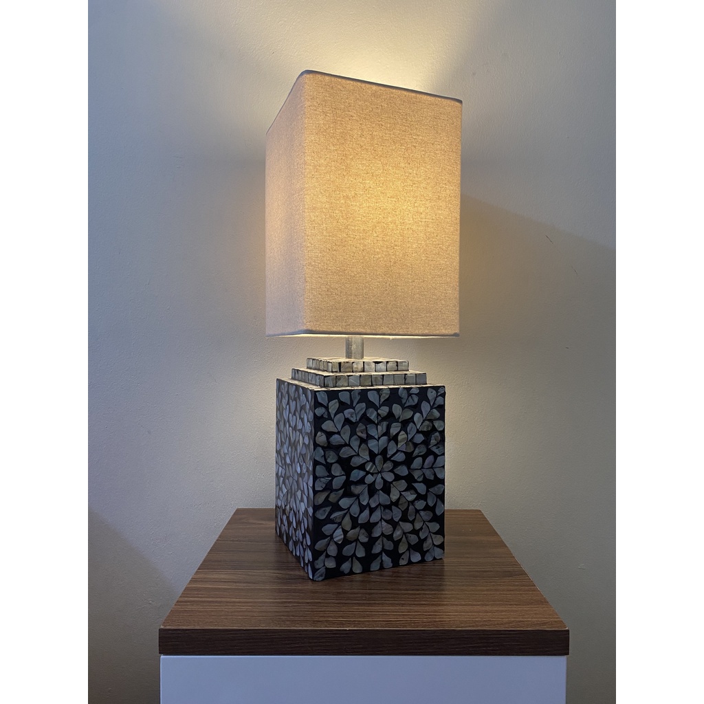 Đèn bàn trang trí khảm trai AC021