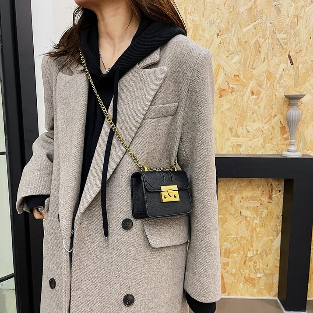 Túi xách nữ, Túi đeo chéo nữ mini khoá bấm cao cấp nhiều mẫu cute đẹp xinh TX27429 BT Fashion Boutique