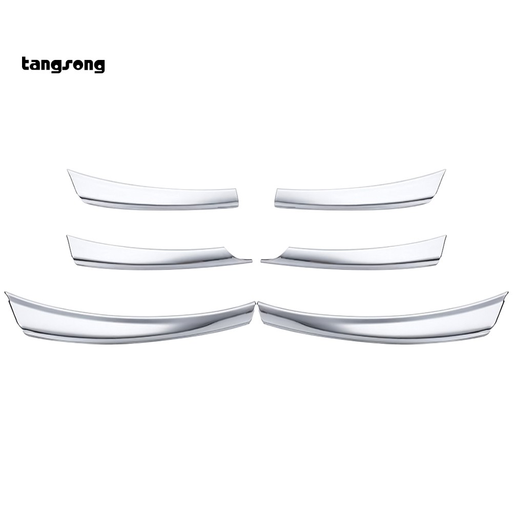 Set 6 ốp cản trước thích hợp cho xe ô tô Nissan Sunny Versa 14-17