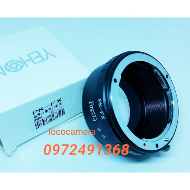 PK-FX adapter Ngàm chuyển Pentax PK sang máy Fuji Xmount