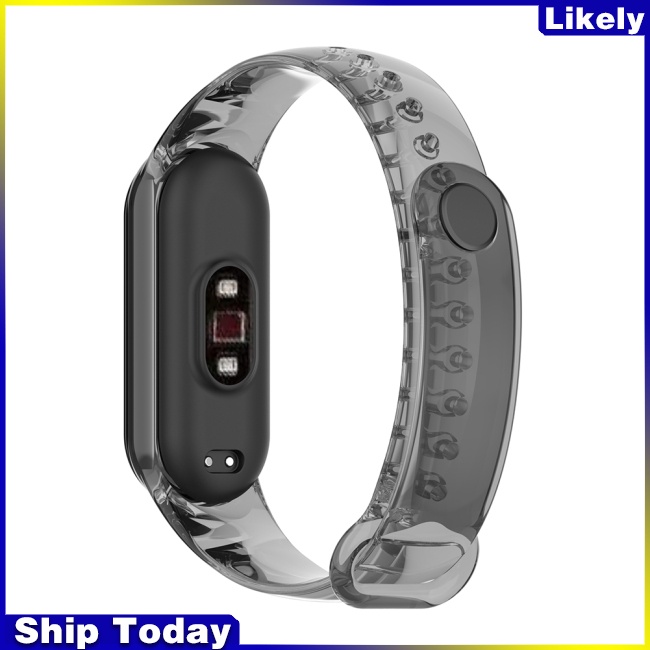 Dây Đeo Thay Đổi Màu Sắc Cho Đồng Hồ Thông Minh Xiaomi Mi Band 7