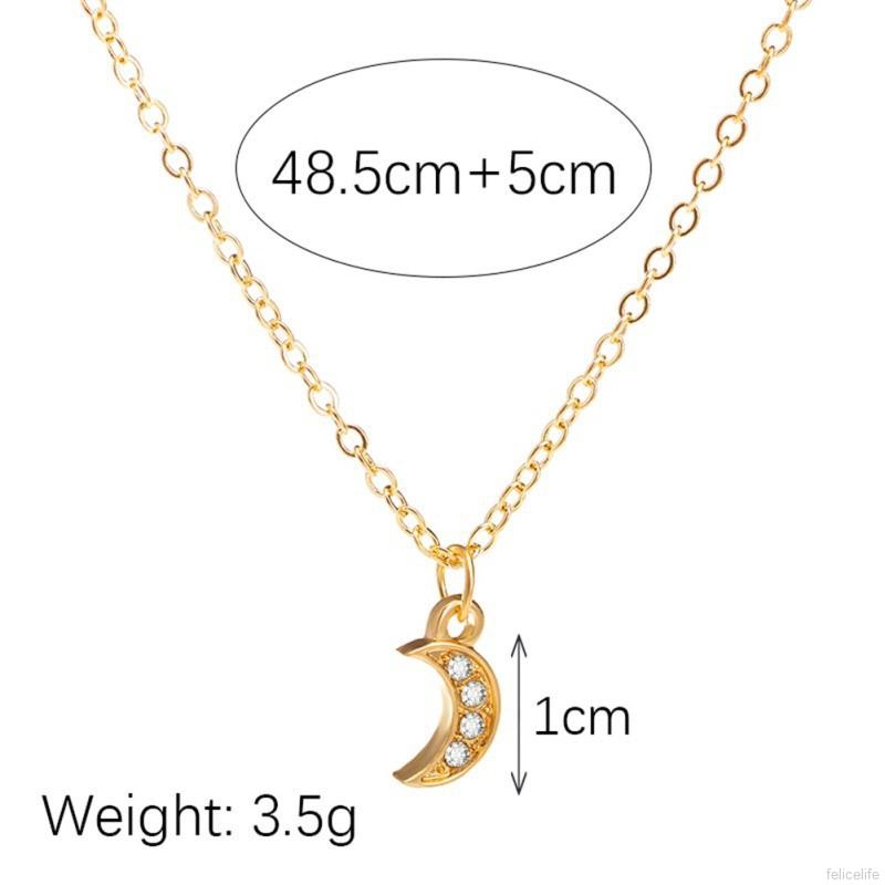 Vòng cổ mặt trăng thời trang cho nữ