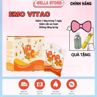 Bột Giảm Cân Emo Vị Cam [Giảm cân trong vòng 7 ngày] + Kèm quà