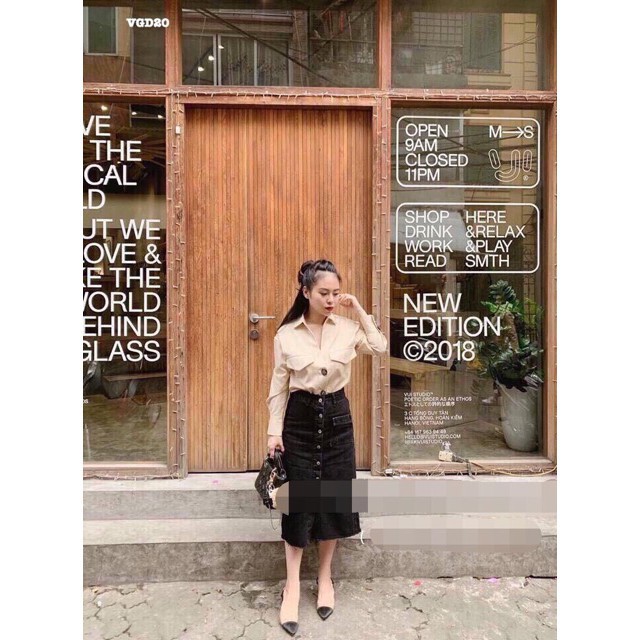 Váy jean đen bigsize 60-90kg | Đầm váy cho người mập béo | thời trang | quần áo | công sở | oversize  -Hàng nhập khẩu | BigBuy360 - bigbuy360.vn