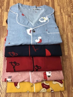 Bộ pijama nữ chất lụa mềm