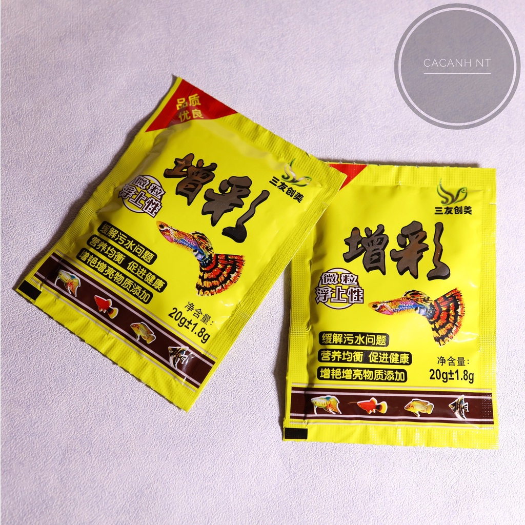 Thức ăn cá bảy màu , thức ăn cá cảnh