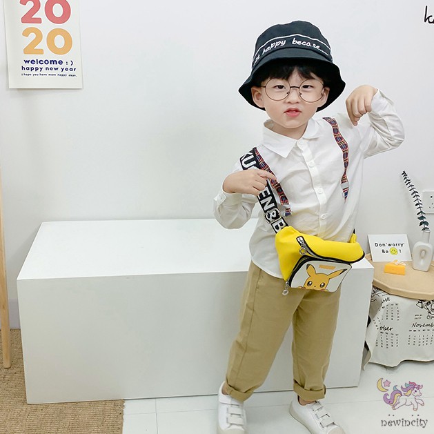 Túi đeo ngực in hình hoạt hình cho bé