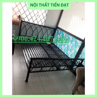Giường sắt lưới sơn tĩnh điện mẫu mới giá xưởng