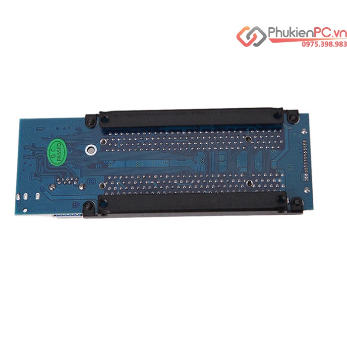 Riser chuyển đổi PCIE X1 chân ngắn sang 2 Slot PCI thường cho Sound card, card công nghiệp (tự nhận driver)