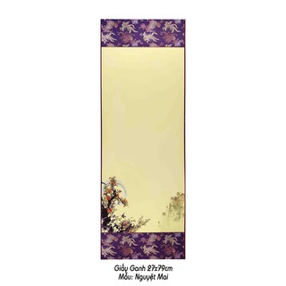 Giấy viết thư pháp Ganh 27x79 (05 tờ)