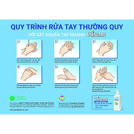 Nước rửa tay nhanh ClineCare 500ml