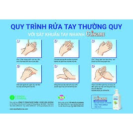 Nước rửa tay nhanh ClineCare 500ml