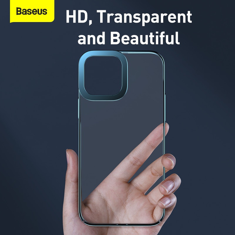 Ốp Điện Thoại Baseus Cho Iphone 13 Pro Max Siêu Mỏng Bảo Vệ Ống Kính