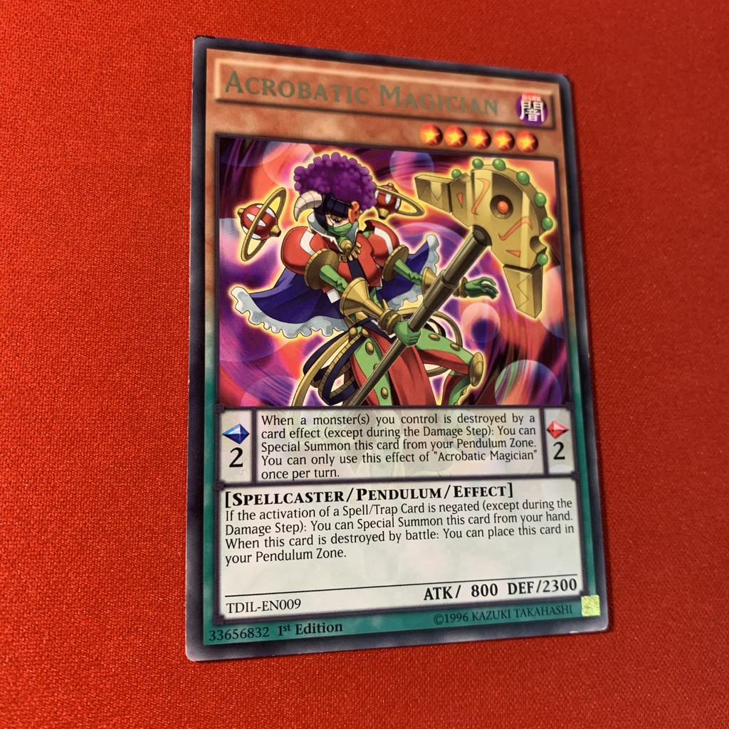 [EN][Thẻ Bài Yugioh Chính Hãng] Acrobatic Magician